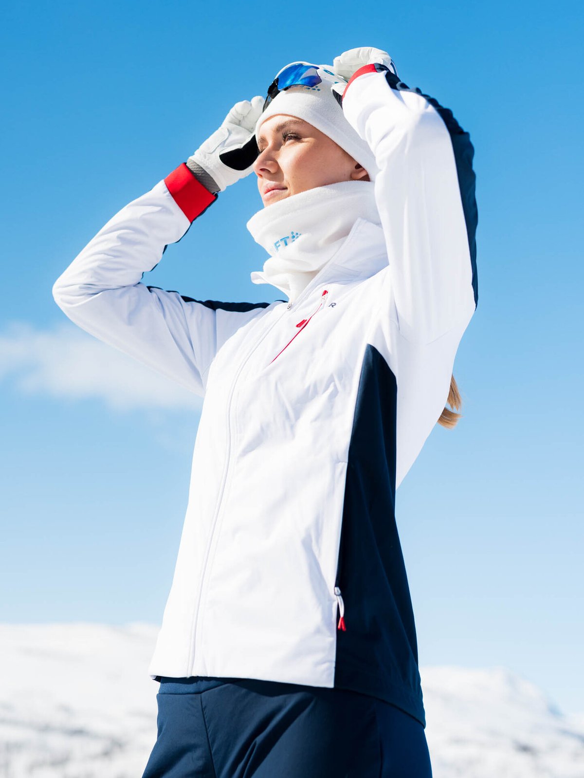 Craft Nor Advance Nordic Training Jacket 2 White-Blaze