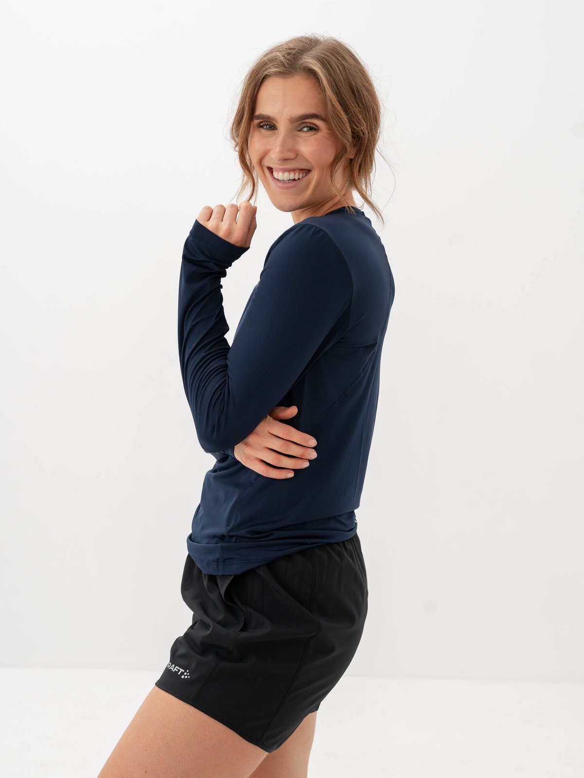 Craft Advance Essence Long Sleeve Tee 2 Blaze