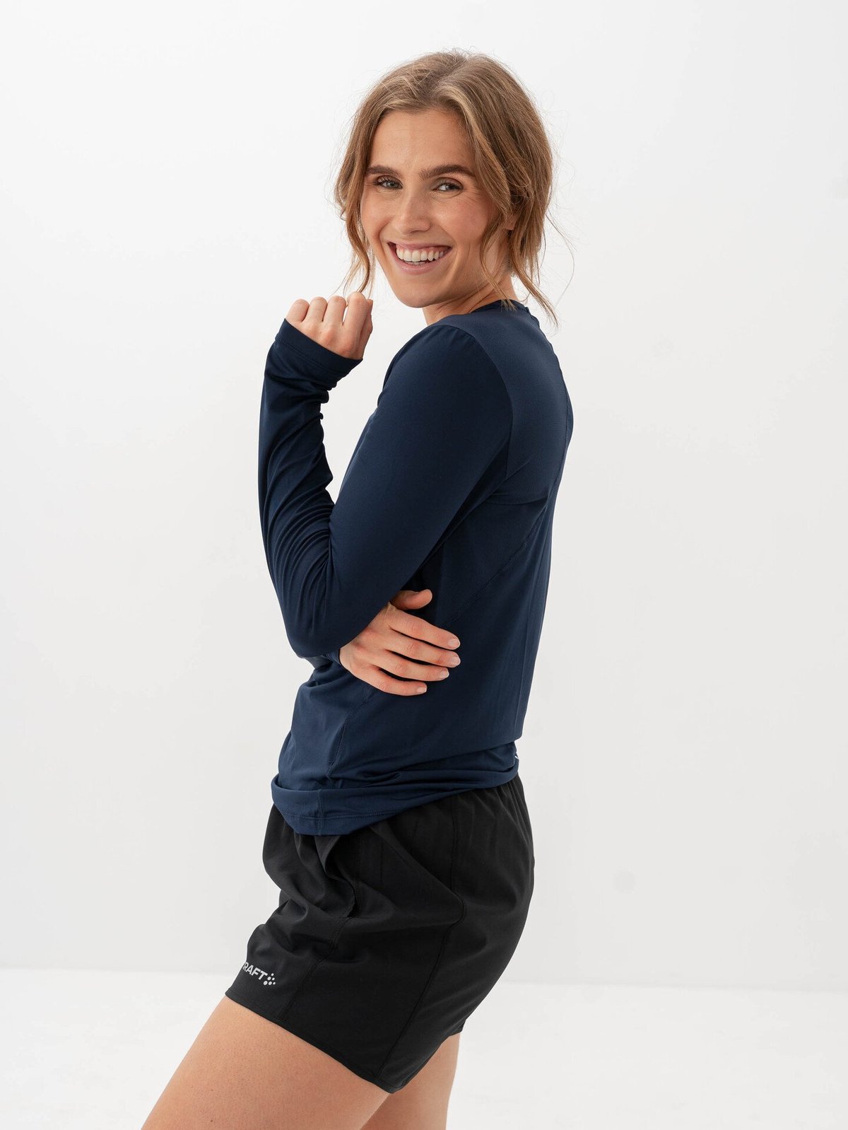 Craft Advance Essence Long Sleeve Tee 2 Blaze