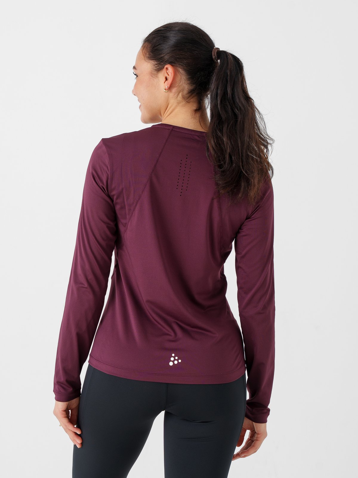 Craft Advance Essence Long Sleeve Tee 2 Dk Fig