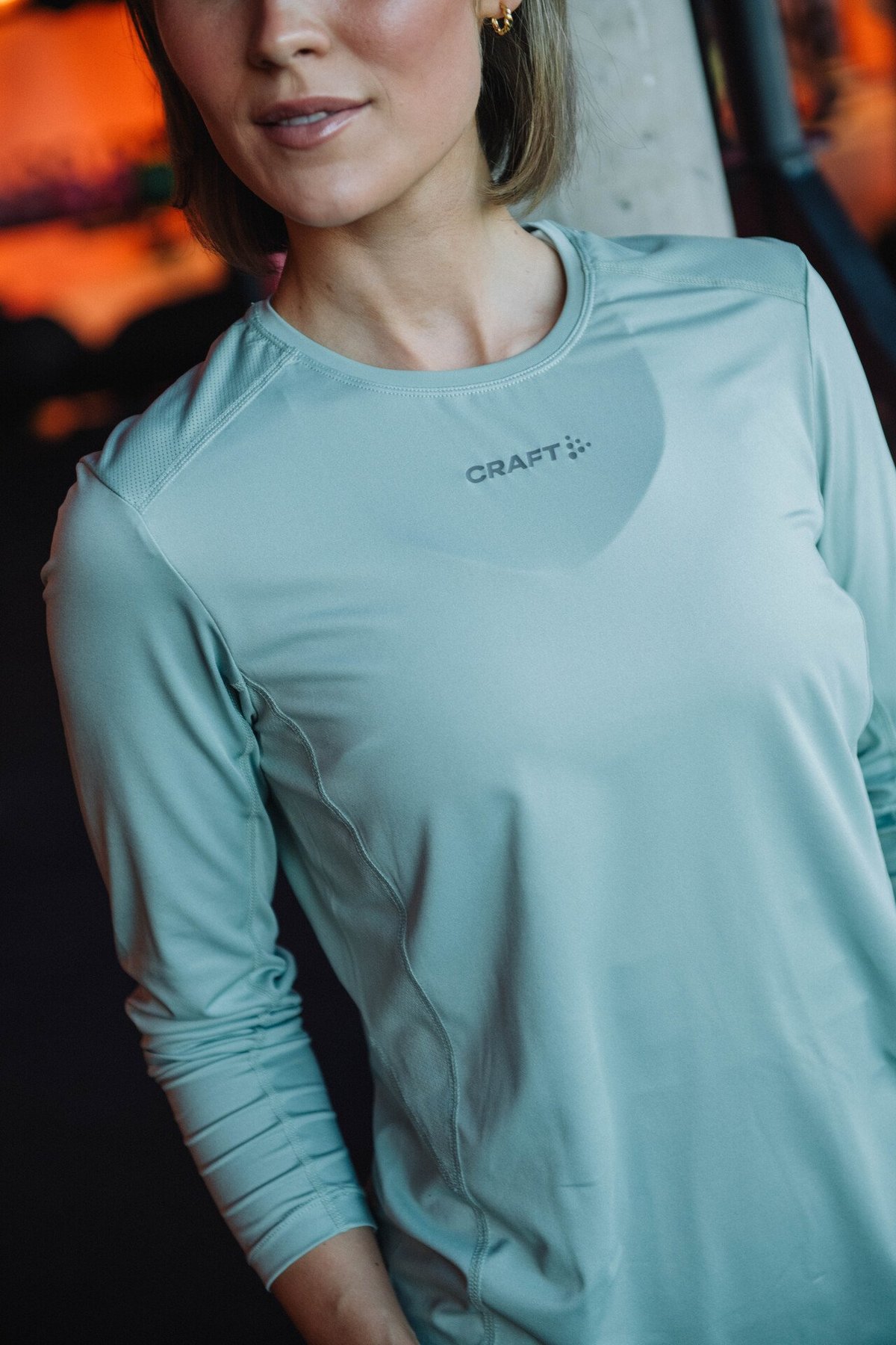 Craft Advance Essence Long Sleeve Tee 2 Glacial