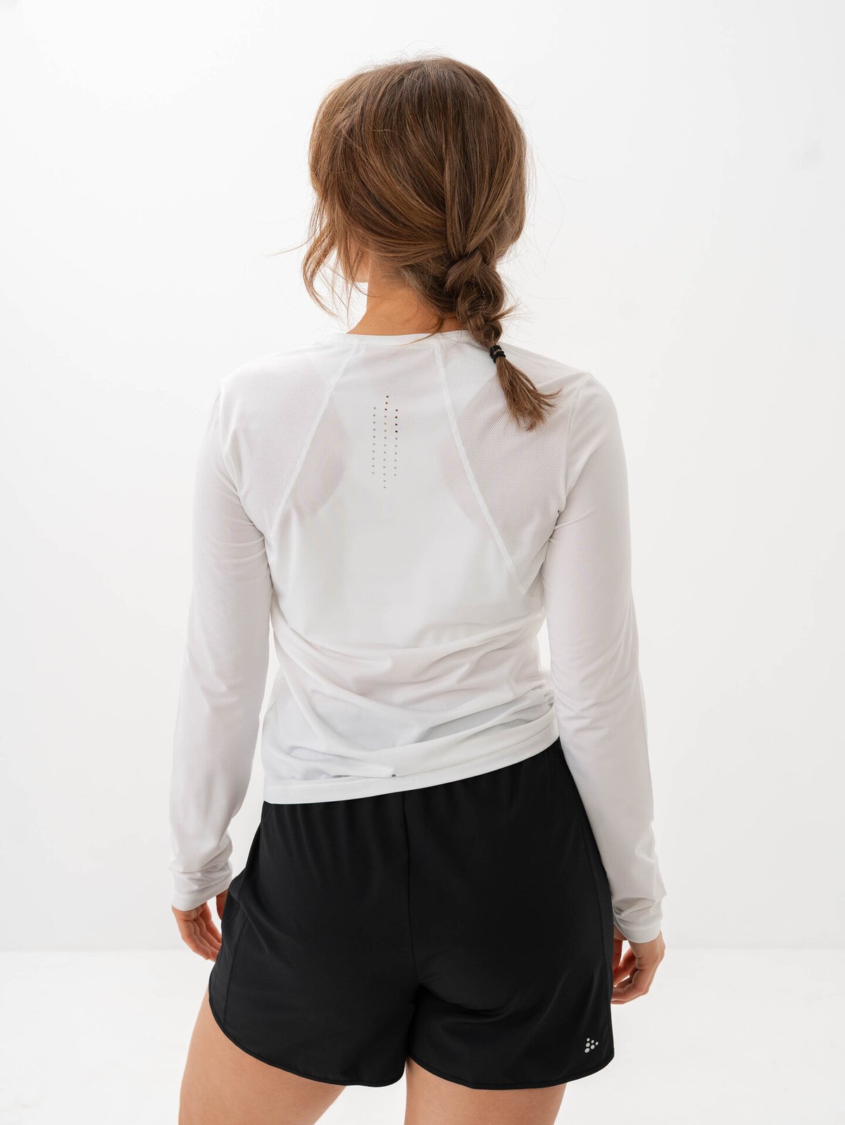 Craft Advance Essence Long Sleeve Tee 2 White