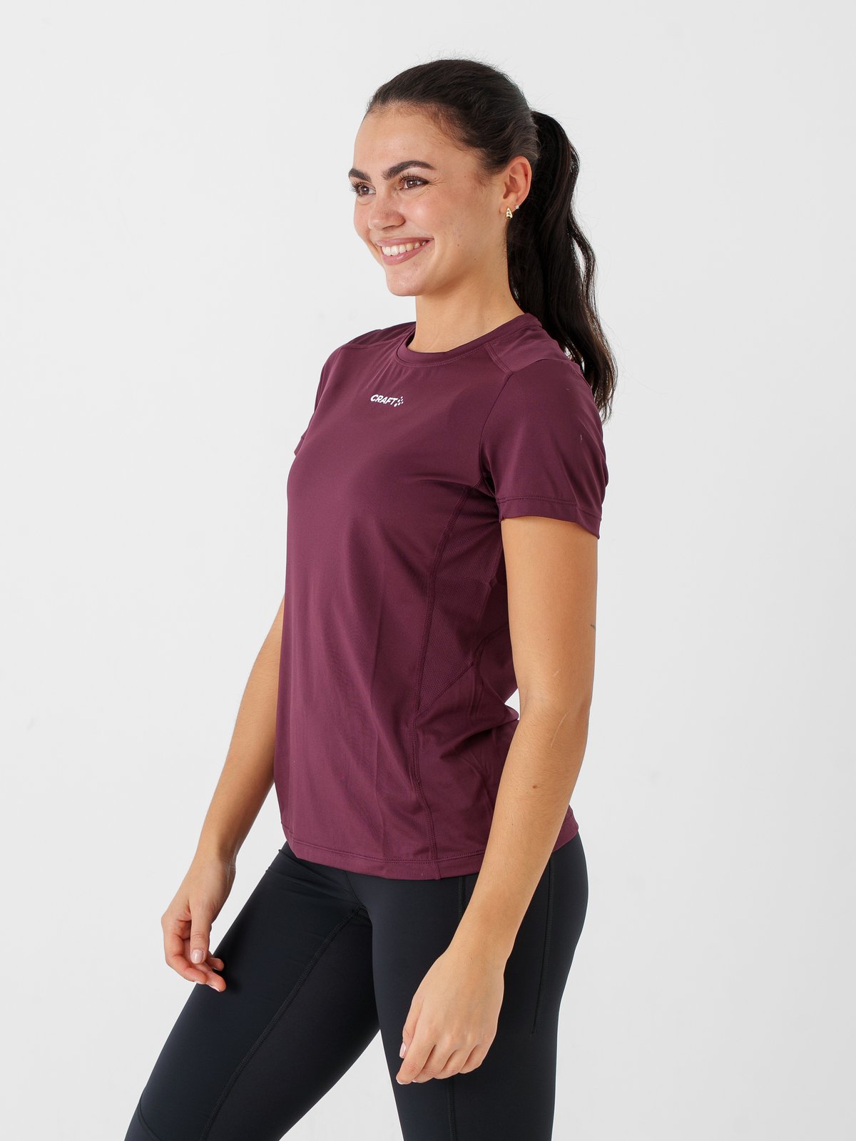 Craft Advance Essence Short Sleeve Tee 2 Dk Fig