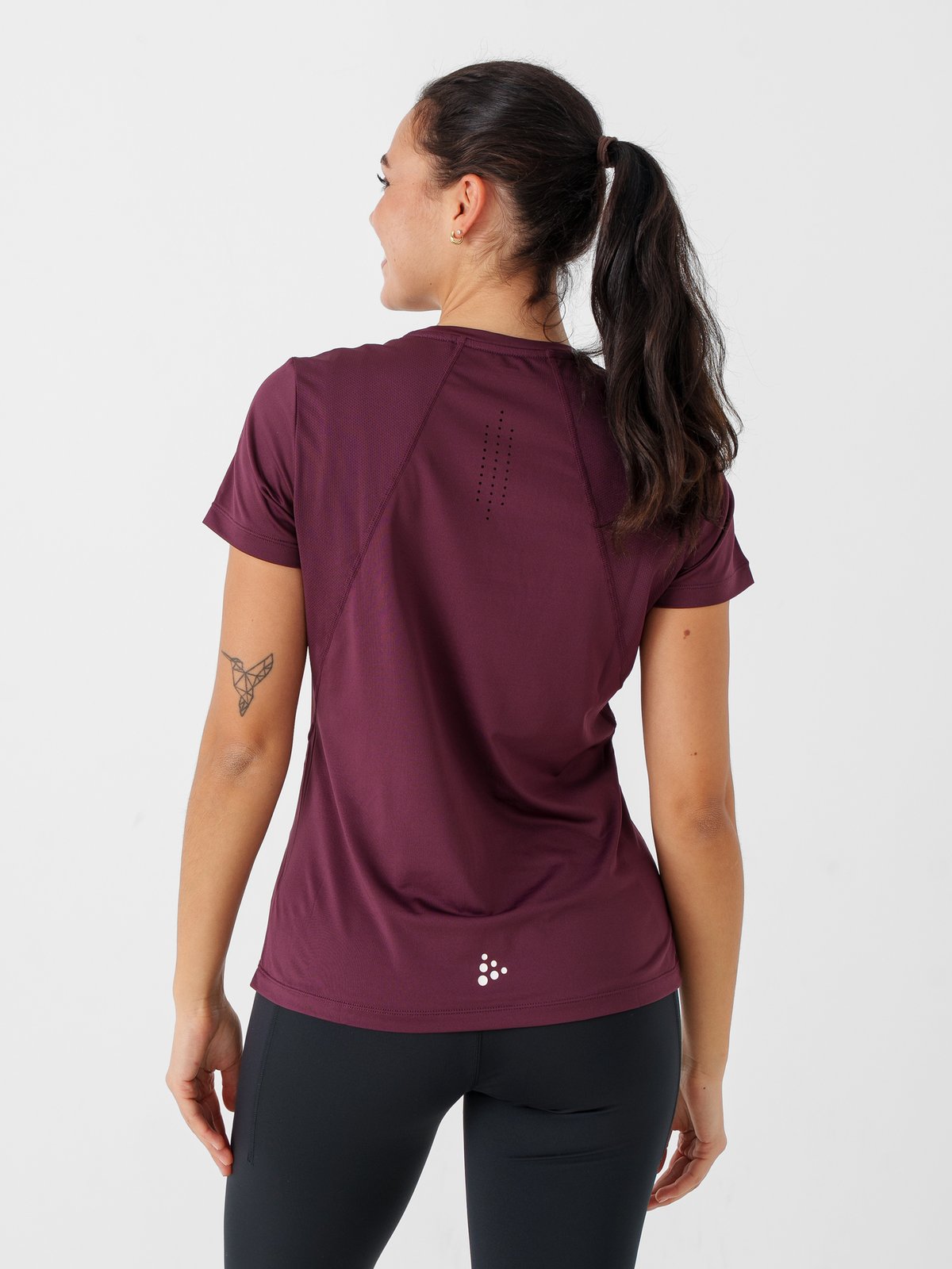Craft Advance Essence Short Sleeve Tee 2 Dk Fig