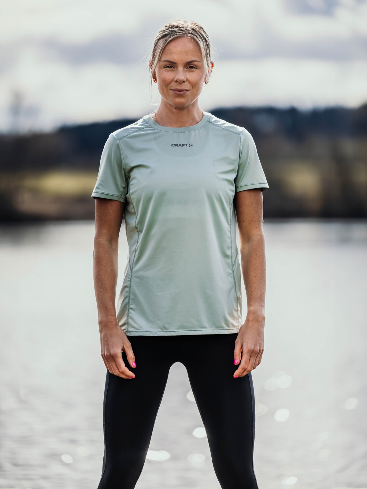 Craft Advance Essence Short Sleeve Tee 2 Glacial