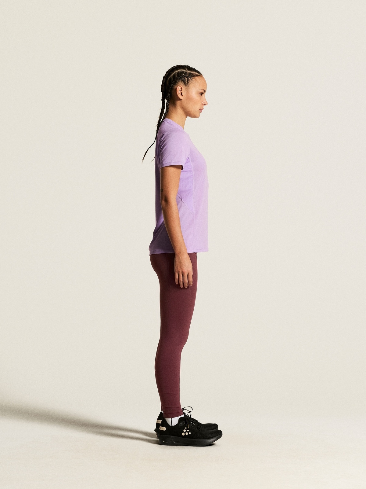 Craft Advance Essence Short Sleeve Tee 2 Lilac