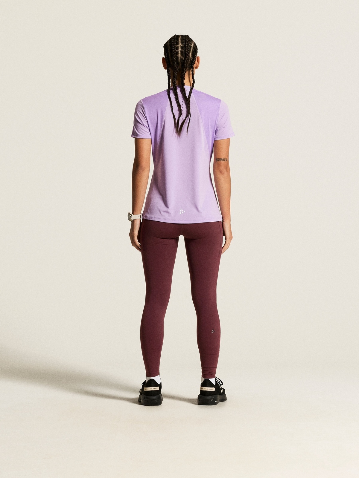 Craft Advance Essence Short Sleeve Tee 2 Lilac