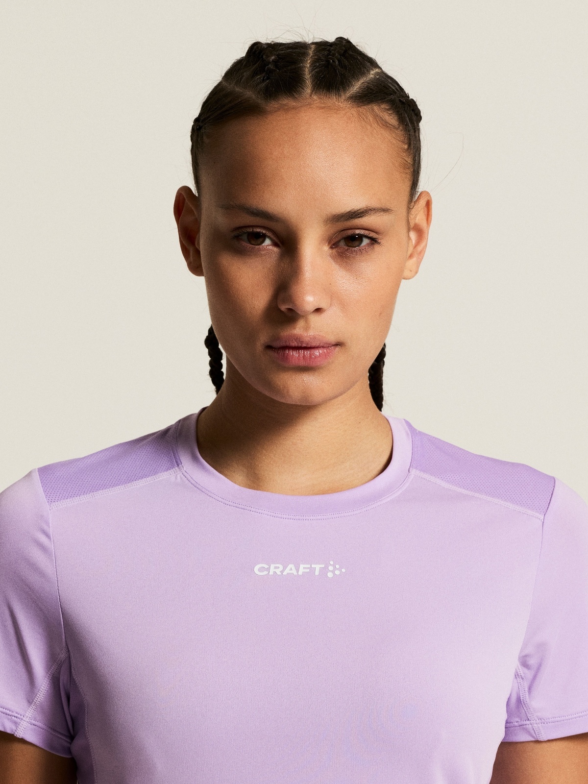 Craft Advance Essence Short Sleeve Tee 2 Lilac