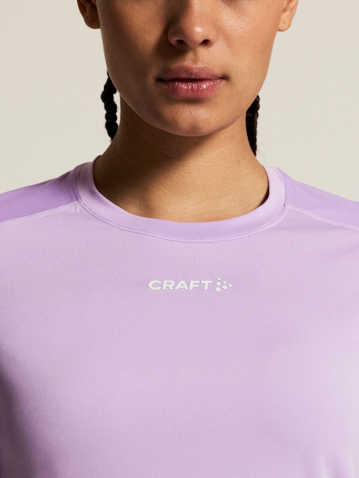 Craft Advance Essence Short Sleeve Tee 2 Lilac