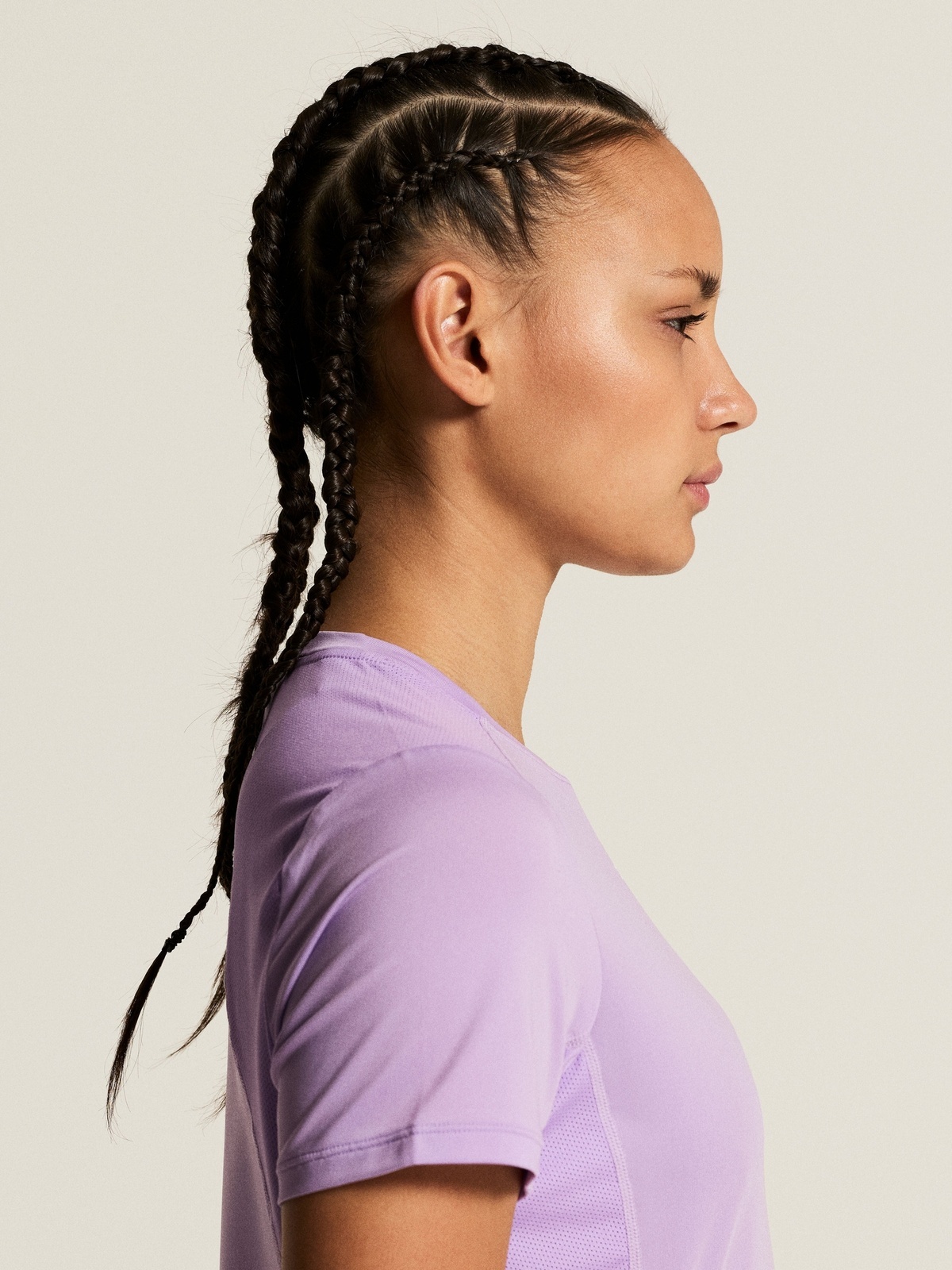 Craft Advance Essence Short Sleeve Tee 2 Lilac