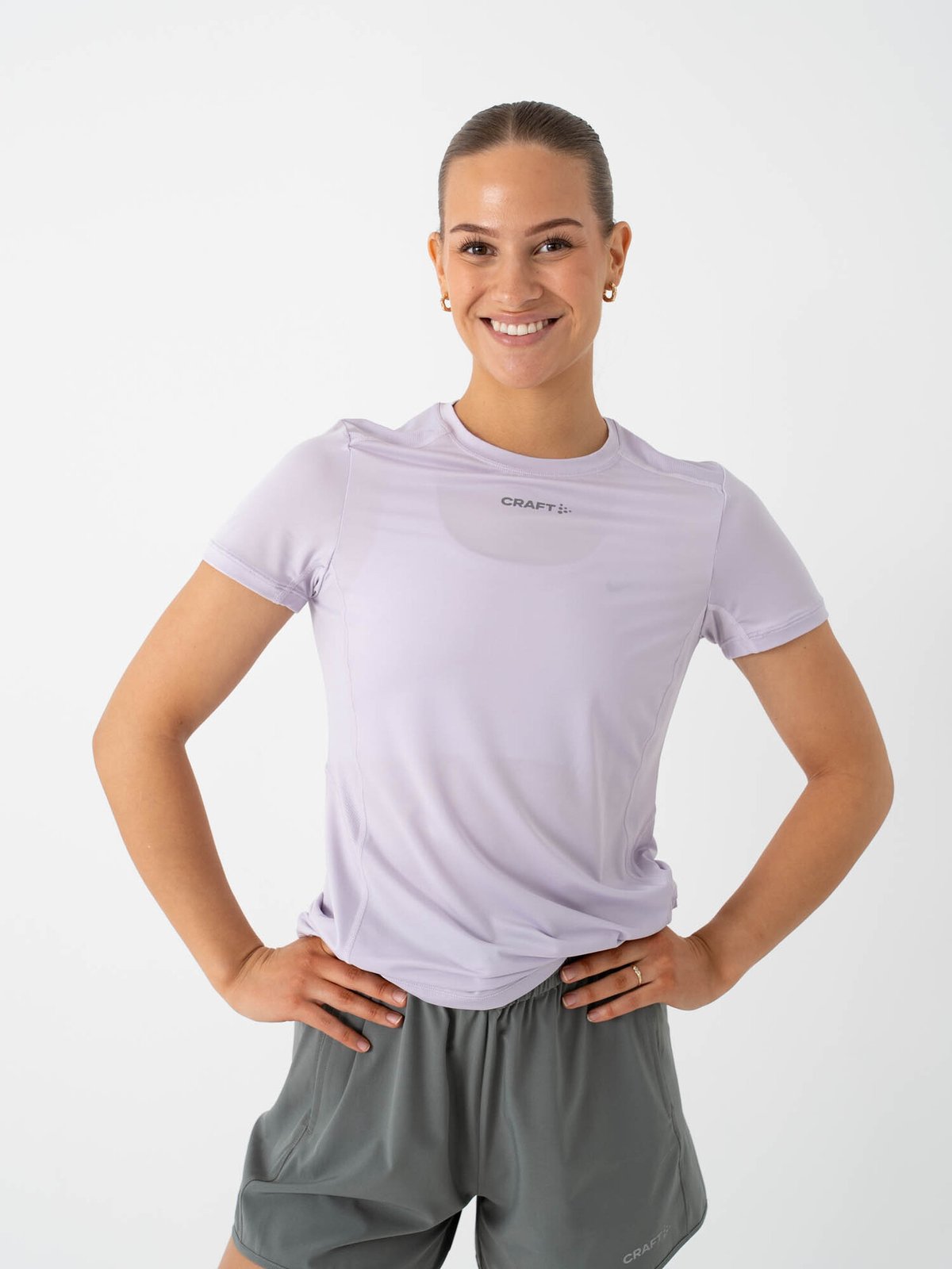 Craft Advance Essence Short Sleeve Tee 2 Aster