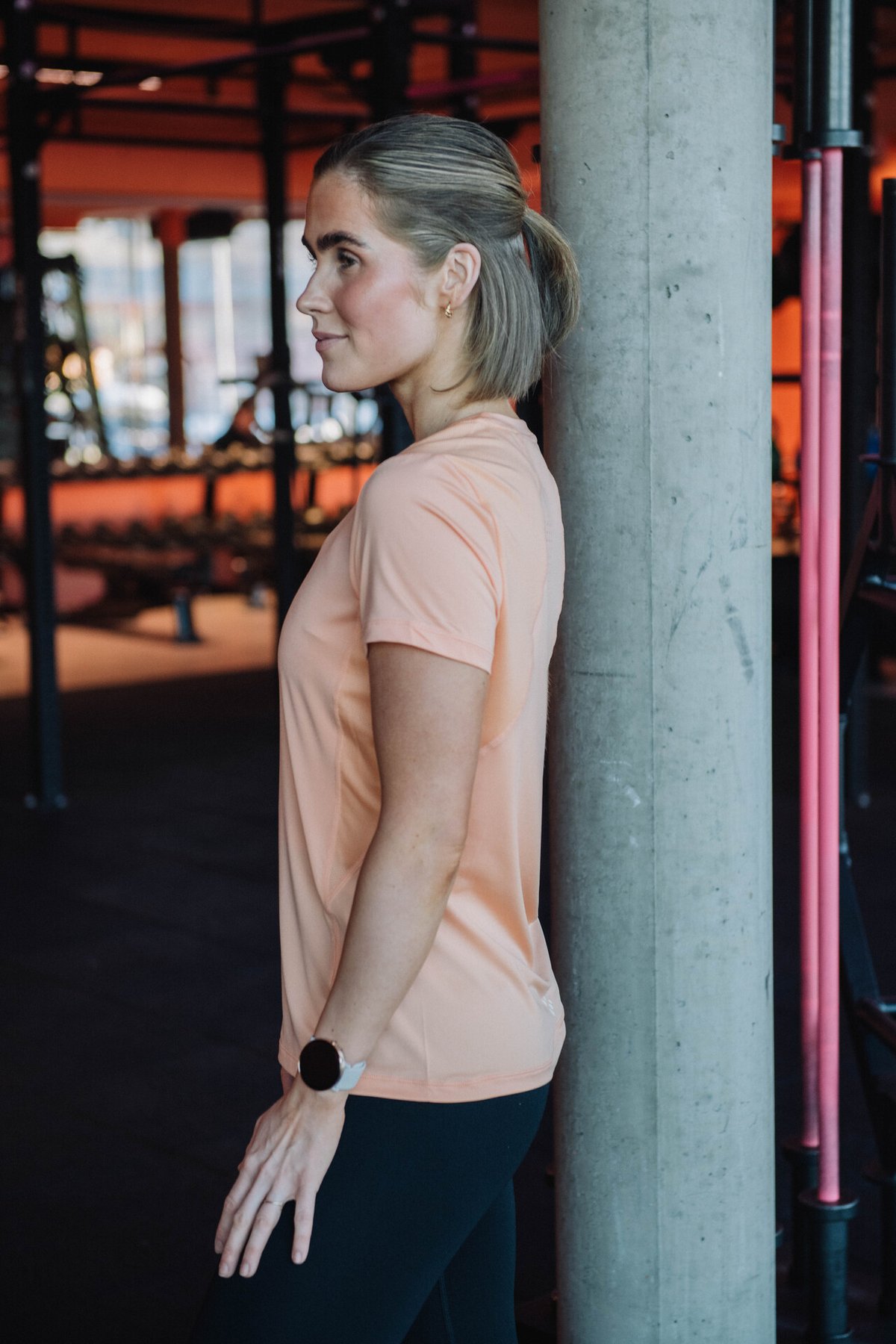 Craft Advance Essence Short Sleeve Tee 2 Apricot