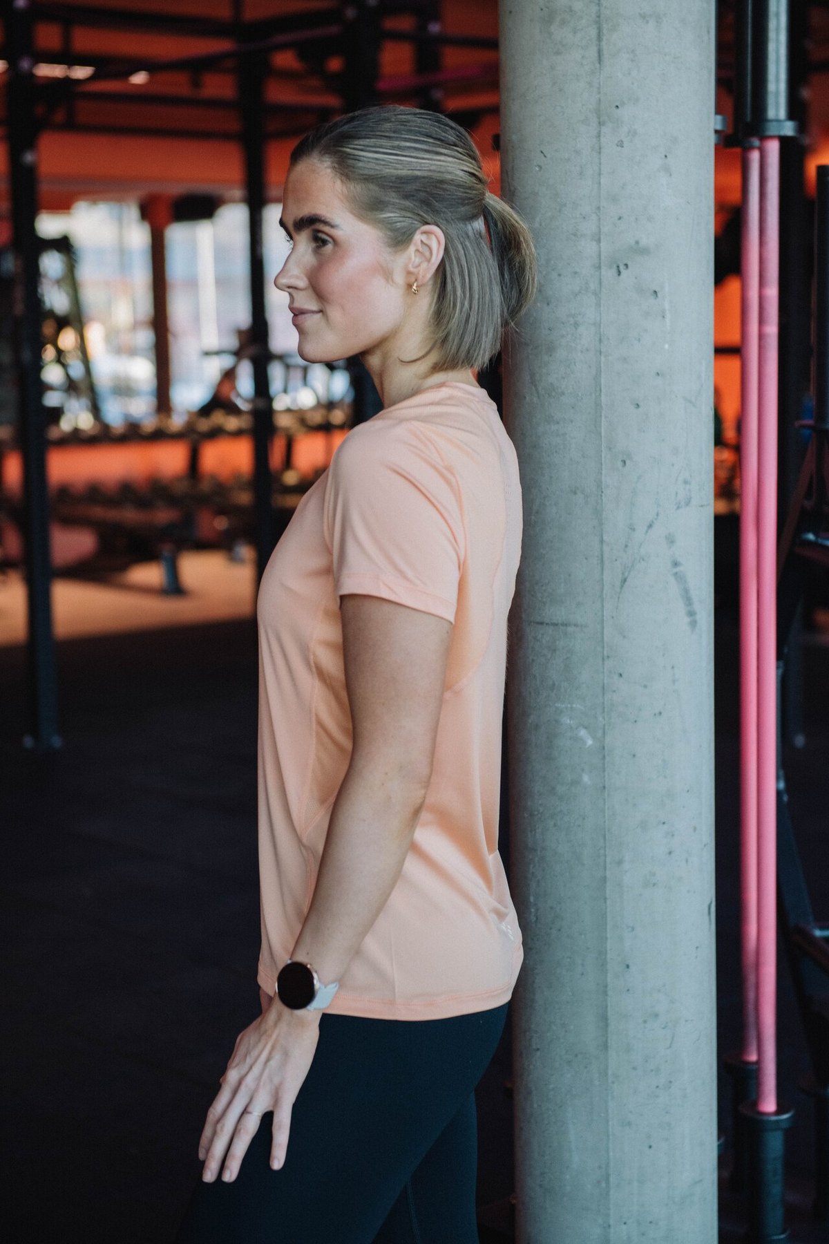 Craft Advance Essence Short Sleeve Tee 2 Apricot