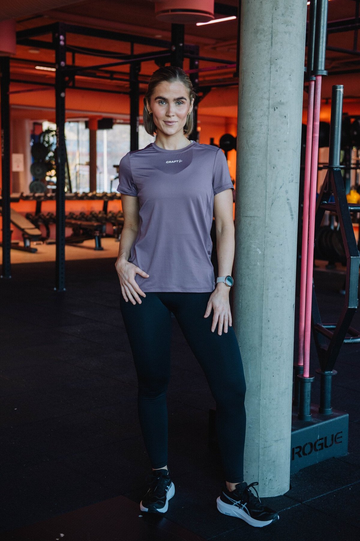 Craft Advance Essence Short Sleeve Tee 2 Flint