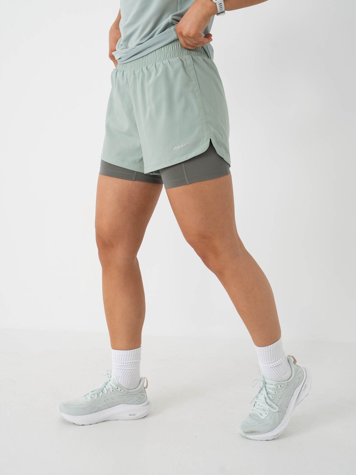 Craft Advance Essence 2-in-1 Shorts 2 Glacial
