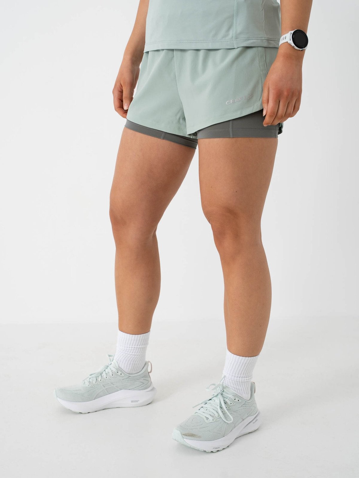 Craft Advance Essence 2-in-1 Shorts 2 Glacial