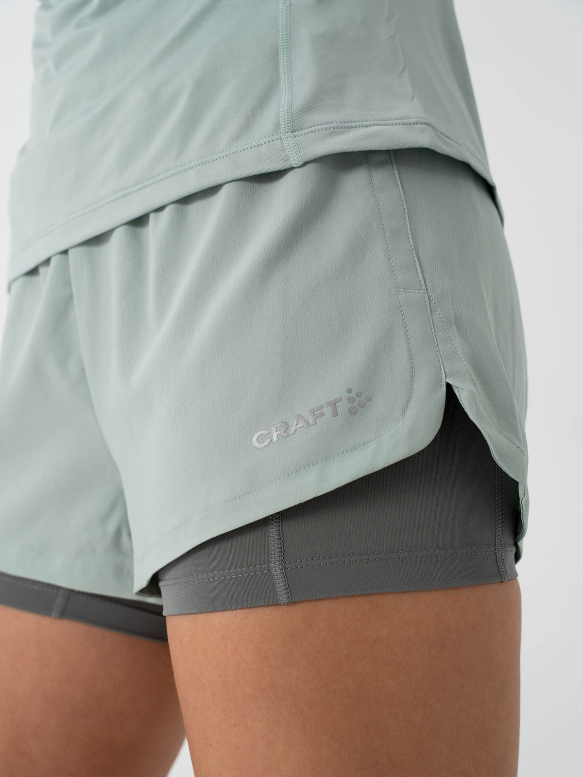Craft Advance Essence 2-in-1 Shorts 2 Glacial