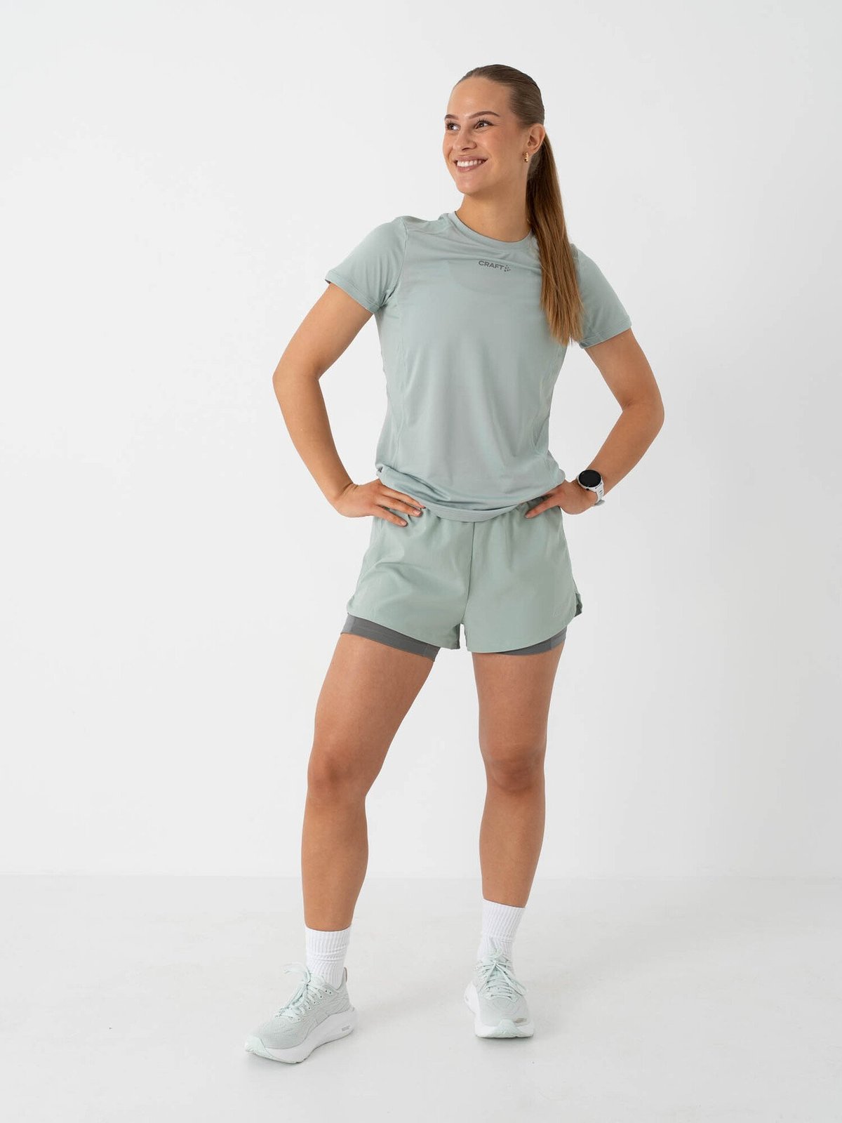 Craft Advance Essence 2-in-1 Shorts 2 Glacial