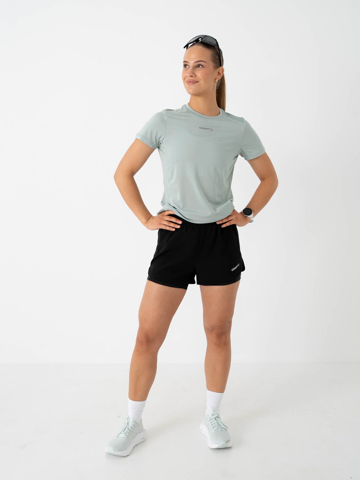 Craft Advance Essence 2-in-1 Shorts 2 Black
