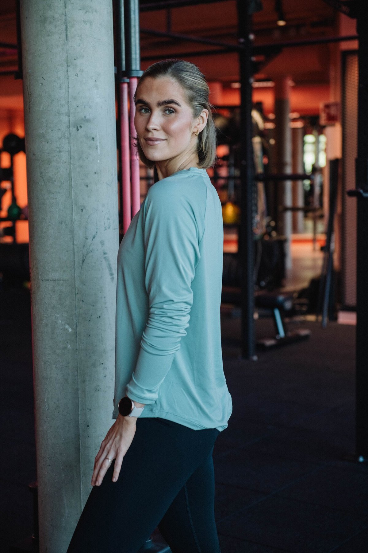 Craft Collective Long Sleeve Tee Woman Glacial