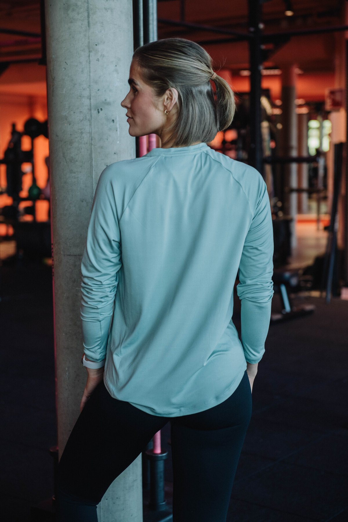 Craft Collective Long Sleeve Tee Woman Glacial