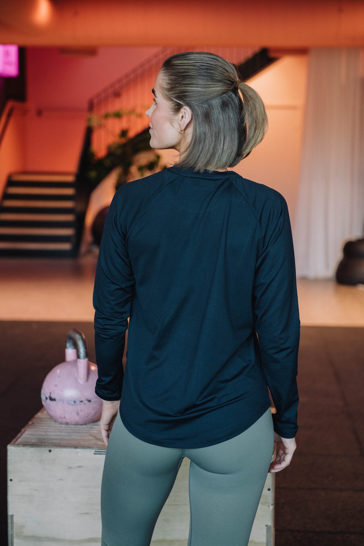 Craft Collective Long Sleeve Tee Woman Black