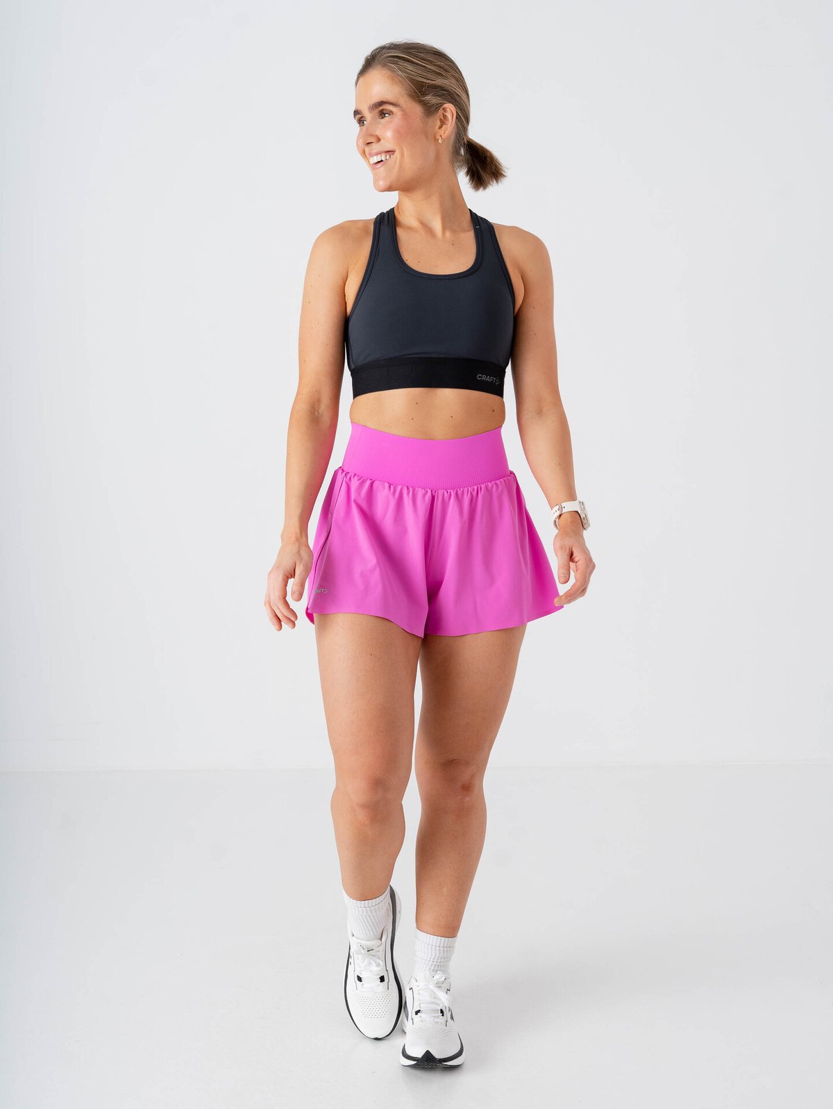 Craft Hypervent Wide Shorts Magenta