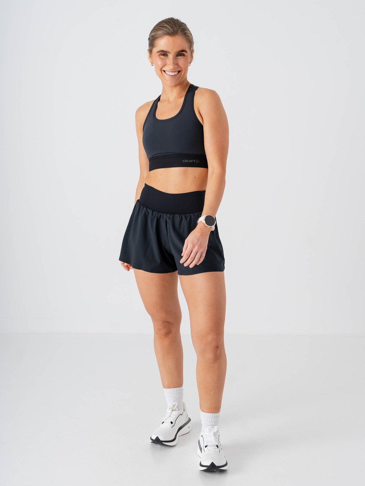 Craft Hypervent Wide Shorts Black