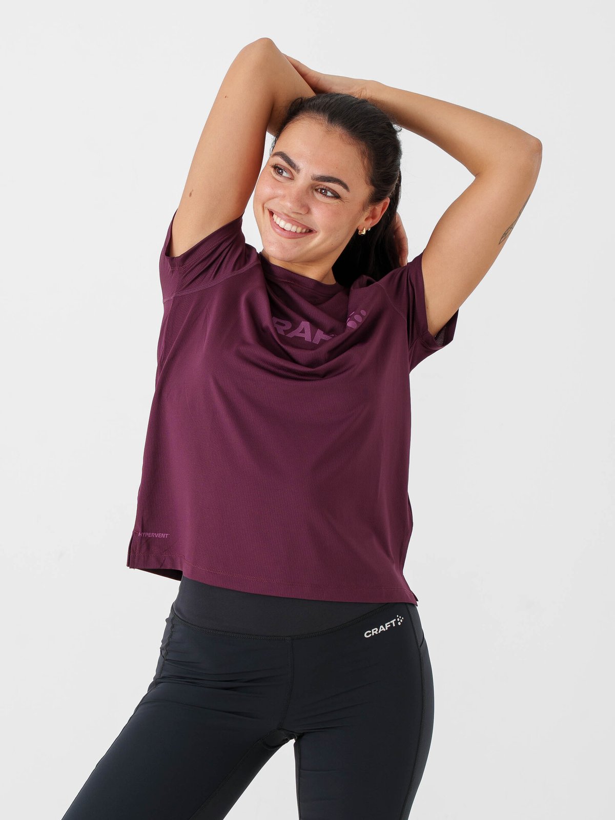 Craft Essence Logo Tee W Dk Fig