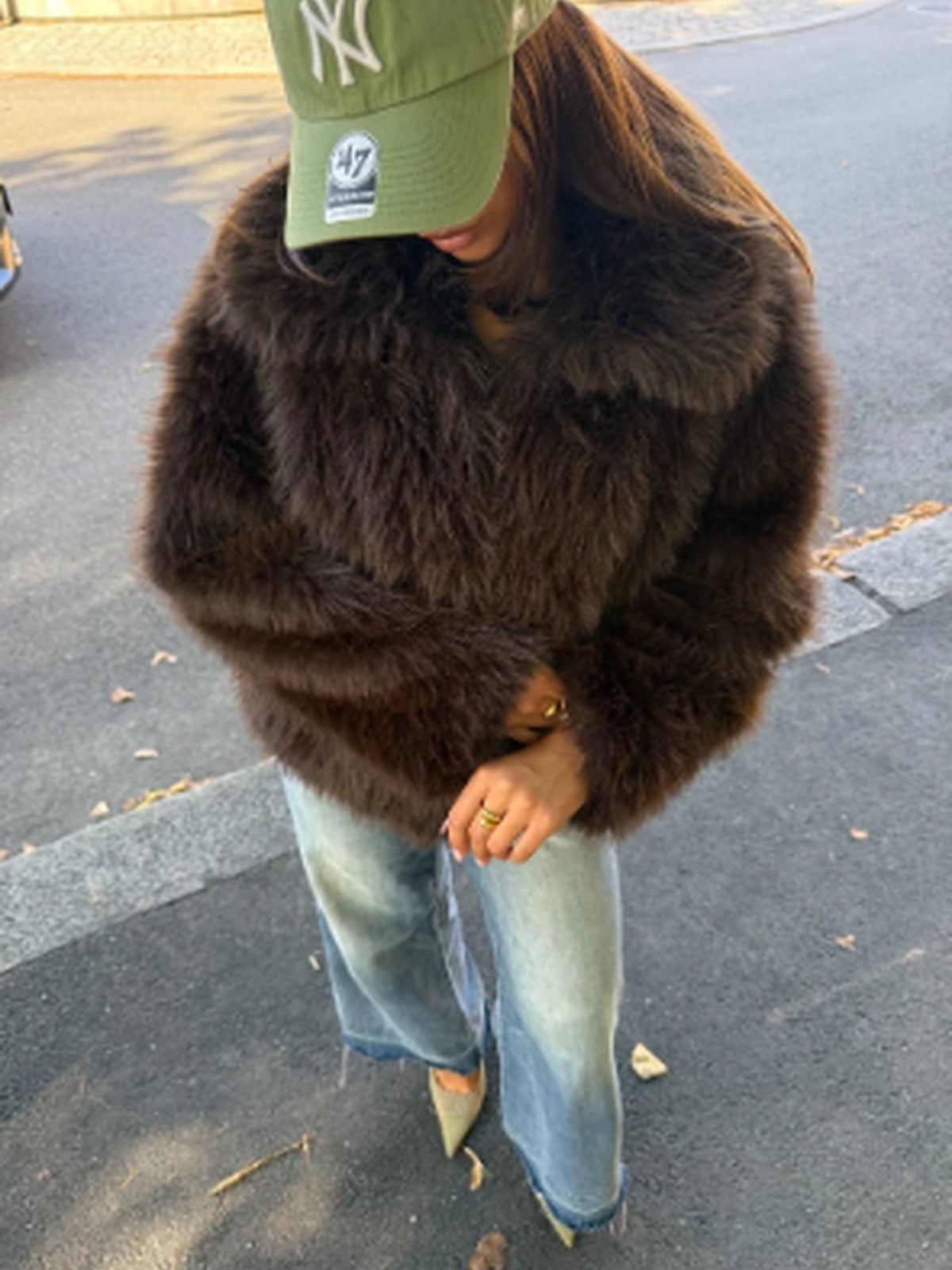 Clermonte Clara Fake Fur Brun