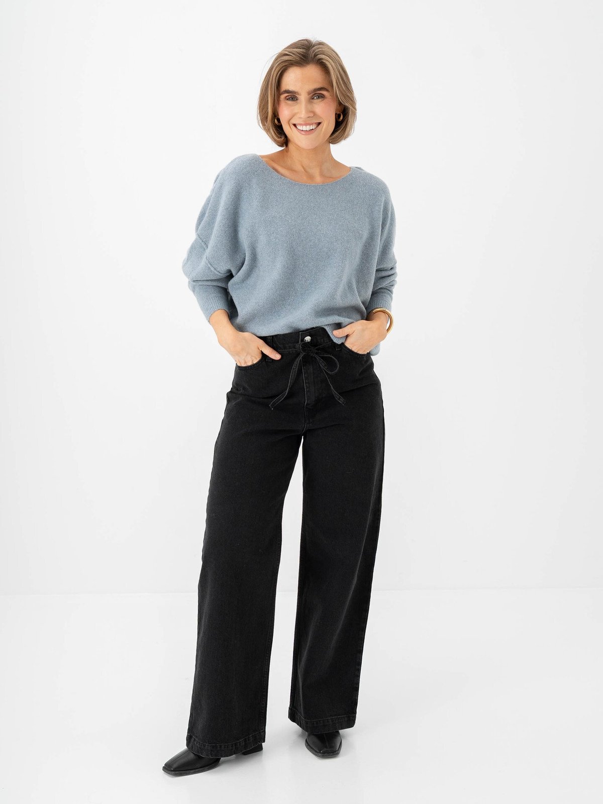 American Vintage Damsville Sweater Blå