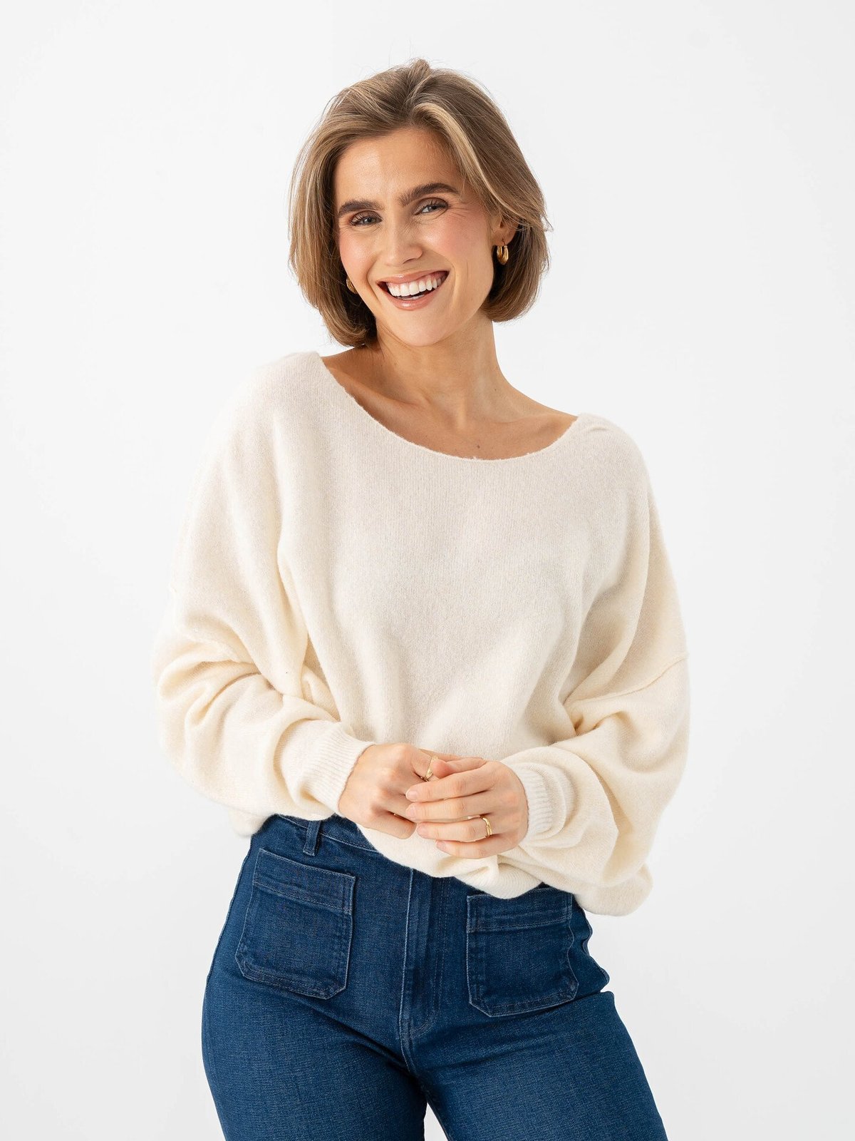 American Vintage Damsville Sweater Beige