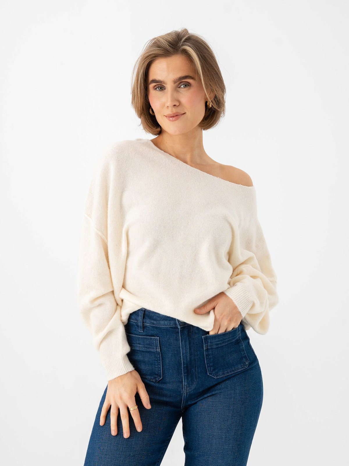 American Vintage Damsville Sweater Beige