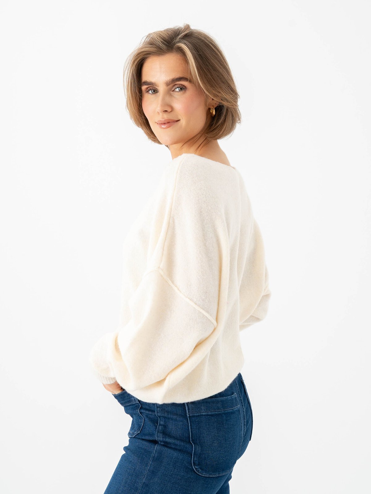 American Vintage Damsville Sweater Beige