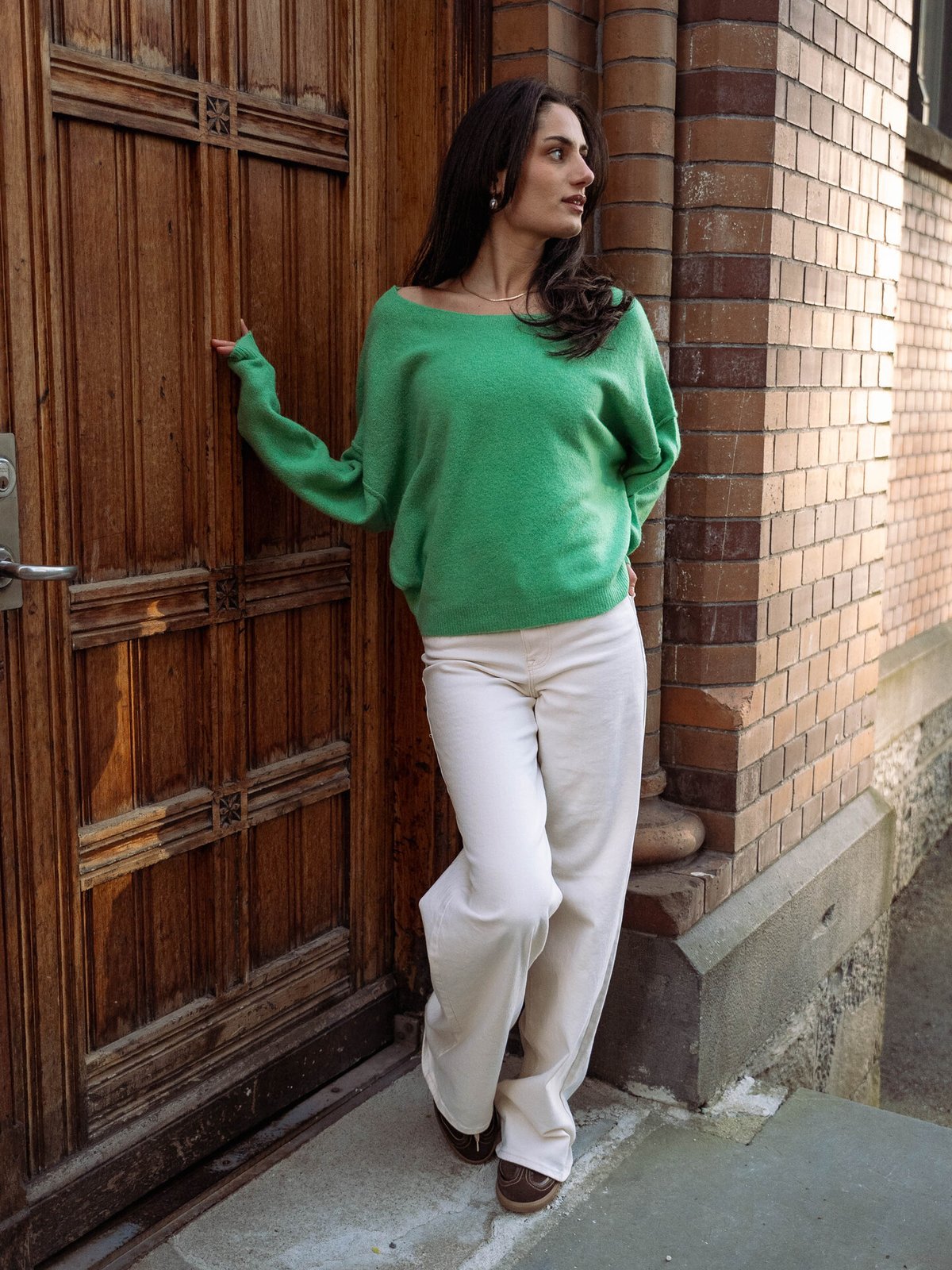 American Vintage Damsville Sweater Melange Pasture