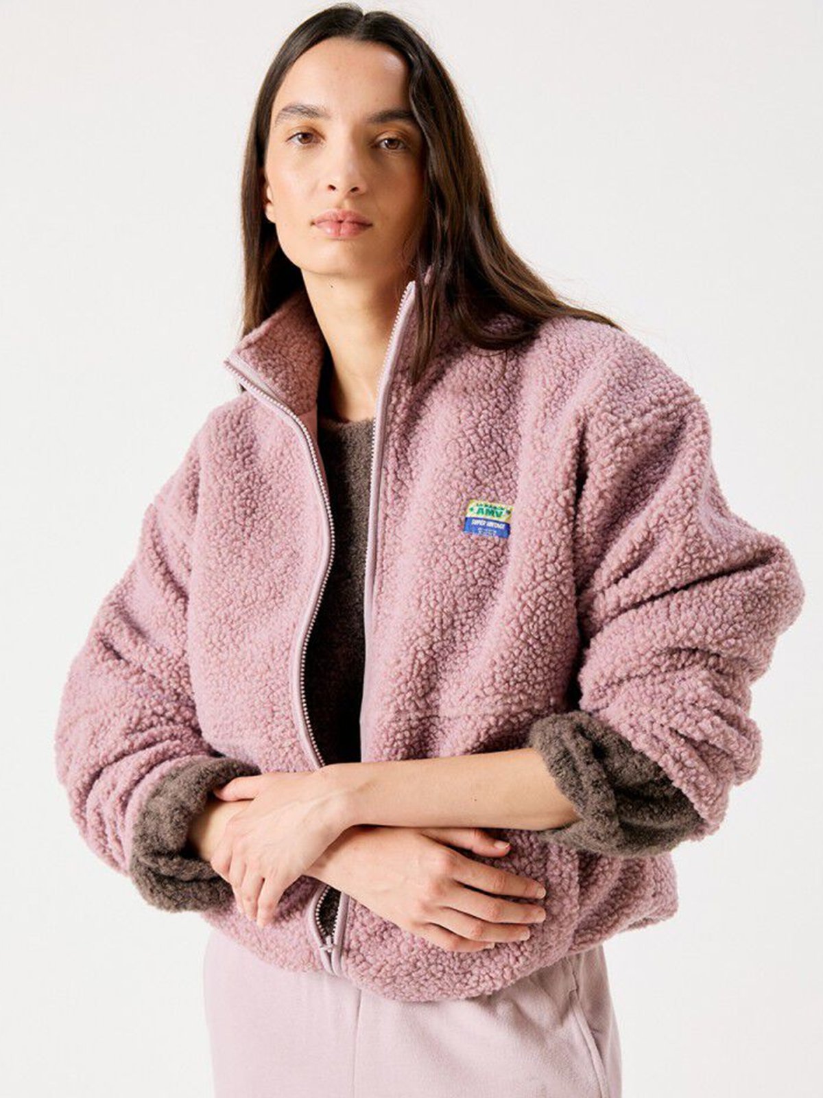 American Vintage Hoktown Jacket Sloe Melange
