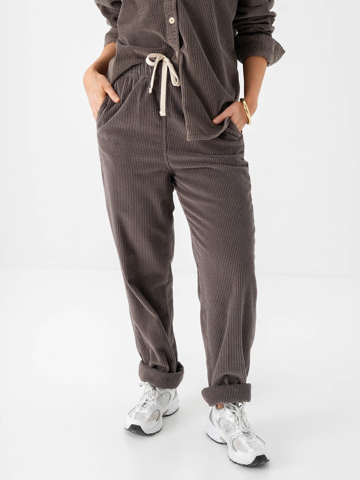 American Vintage Padow Pants Brun