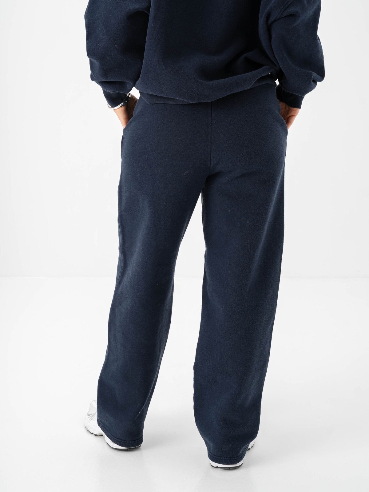 American Vintage Plizzy Sweatpants Navy vintage