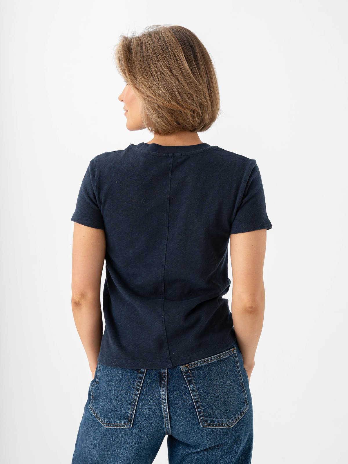 American Vintage Sonoma T-Shirt Navy blue vintage