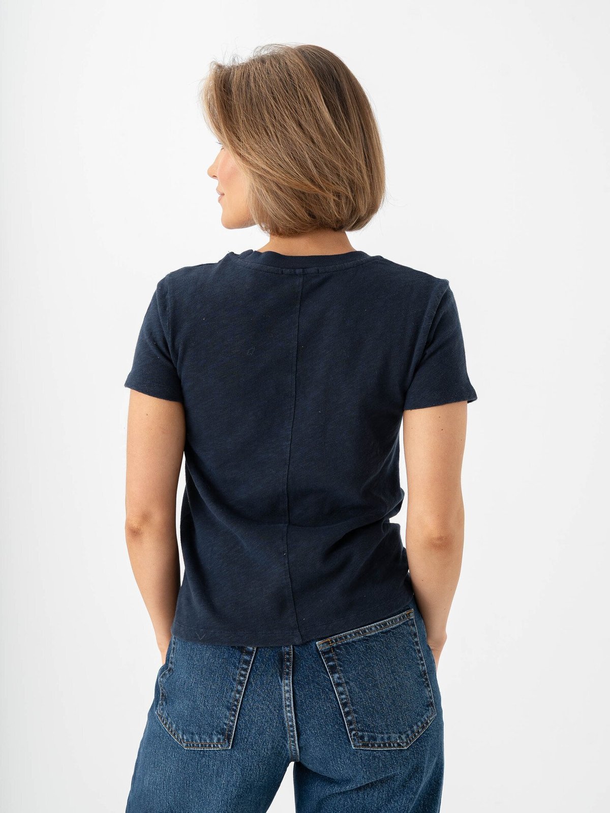 American Vintage Sonoma T-Shirt Navy blue vintage