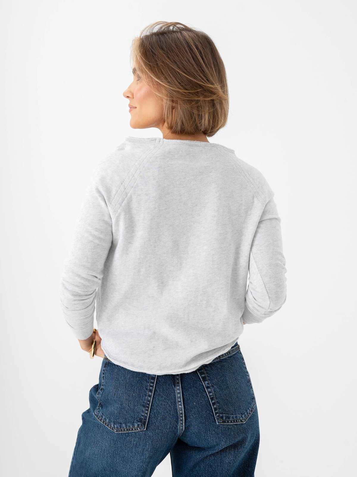 American Vintage Sonoma Long Sleeve Grå