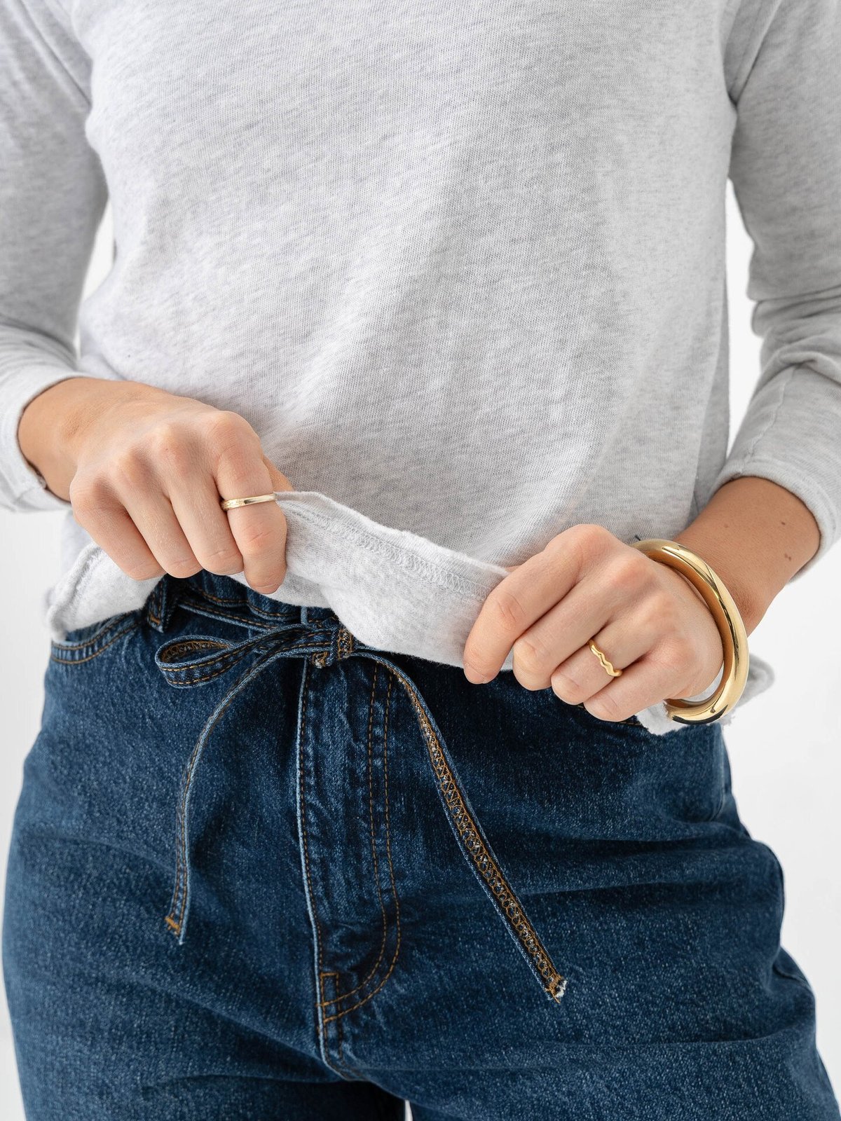 American Vintage Sonoma Long Sleeve Grå