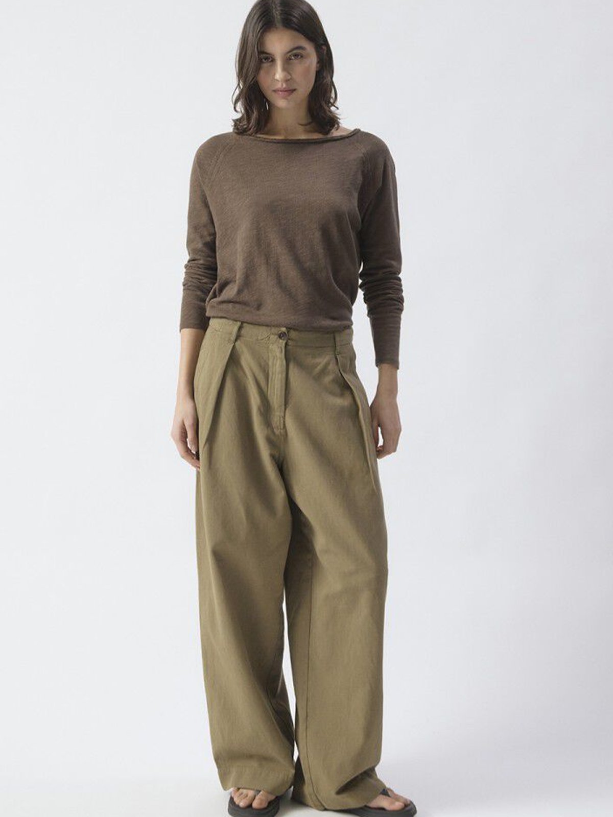 American Vintage Sonoma Long Sleeve Vintage Chestnut