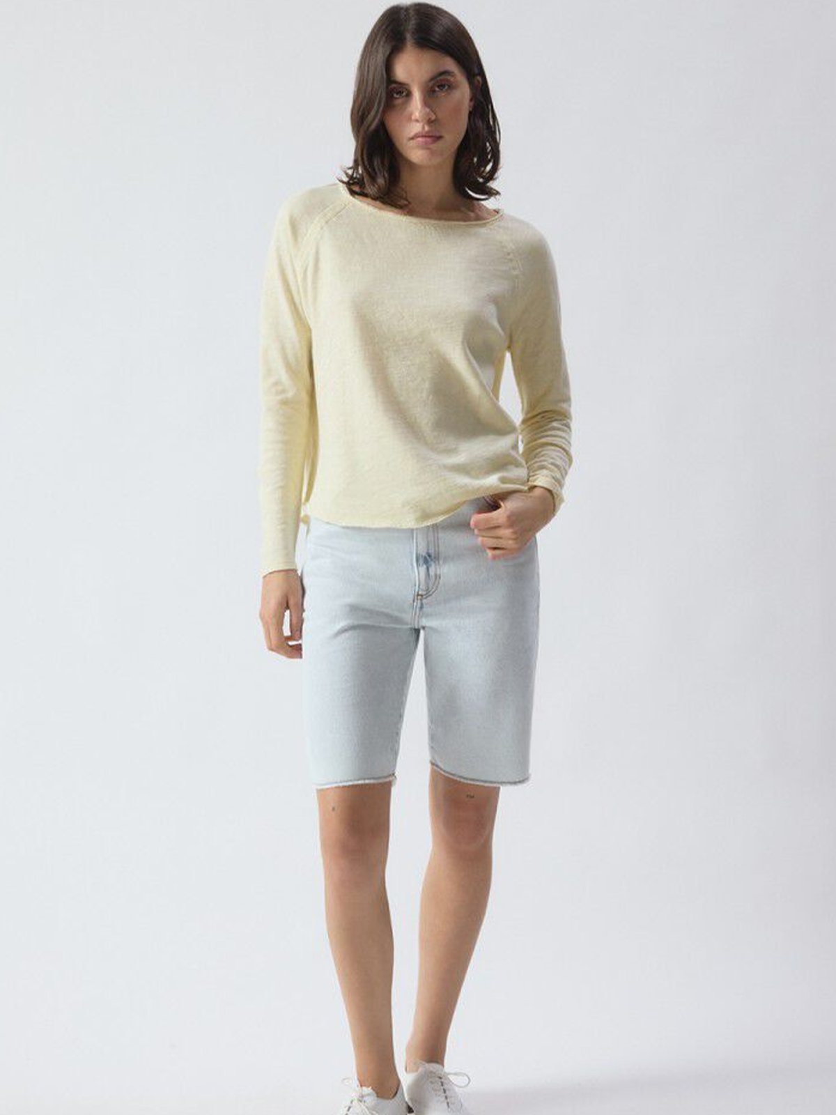 American Vintage Sonoma Long Sleeve Vintage Vanilla