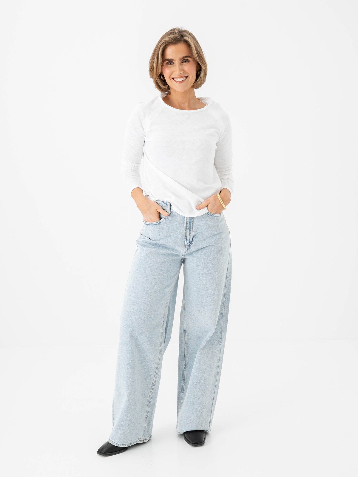 American Vintage Sonoma Long Sleeve White