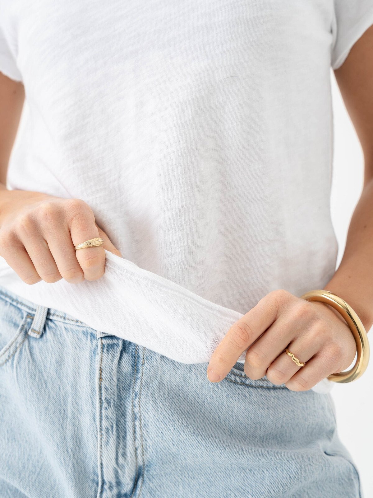 American Vintage Sonoma V-Neck T-Shirt White