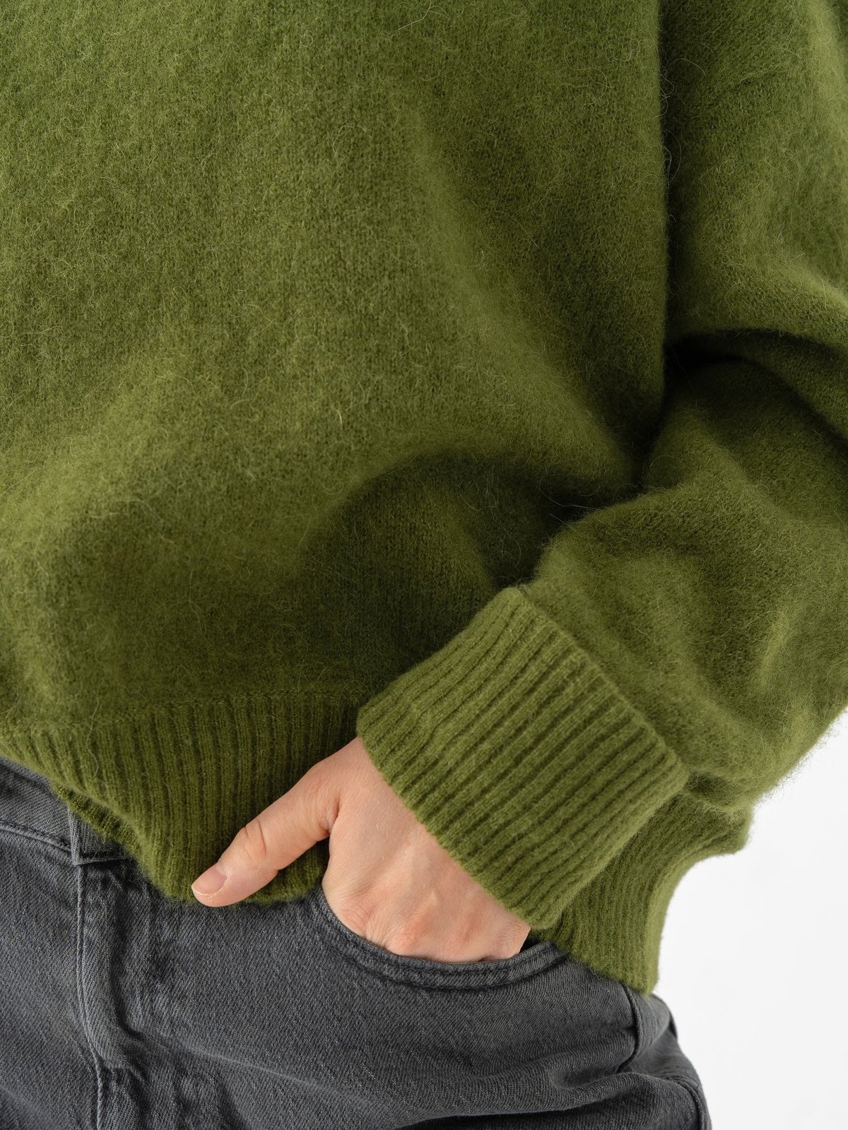 American Vintage Vitow Sweater Pesto melange