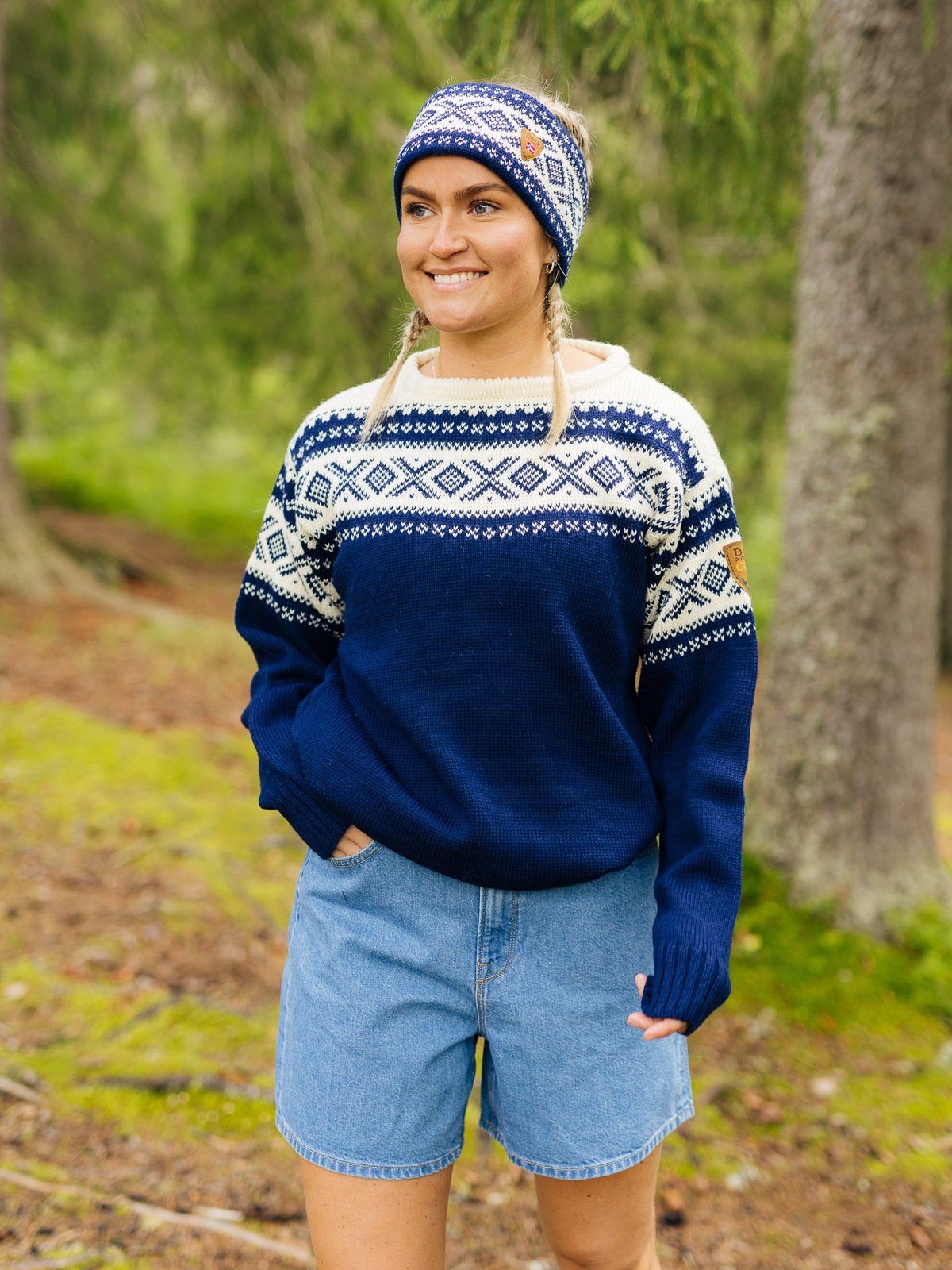 Dale Of Norway Cortina 1956 Headband Mørk blå