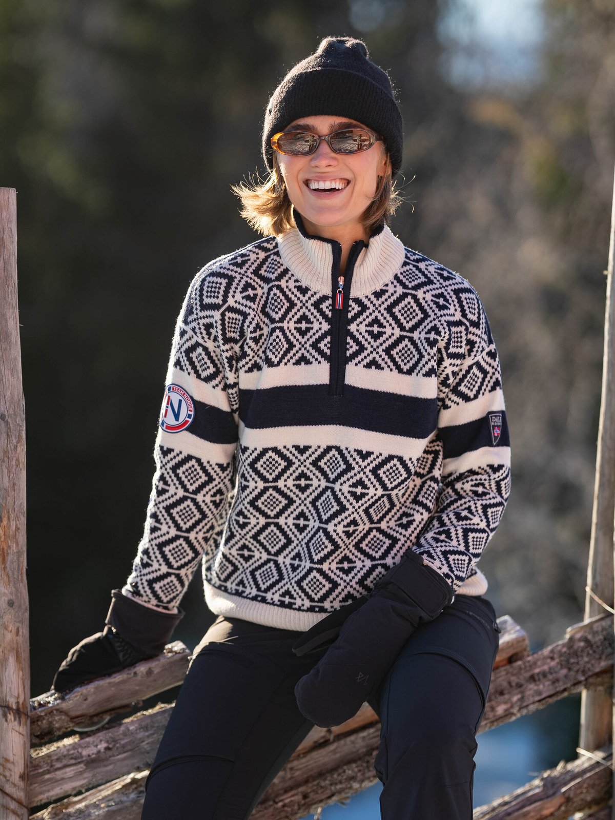 Dale Of Norway Cortina 2026 Fem. Sweater Marineblå