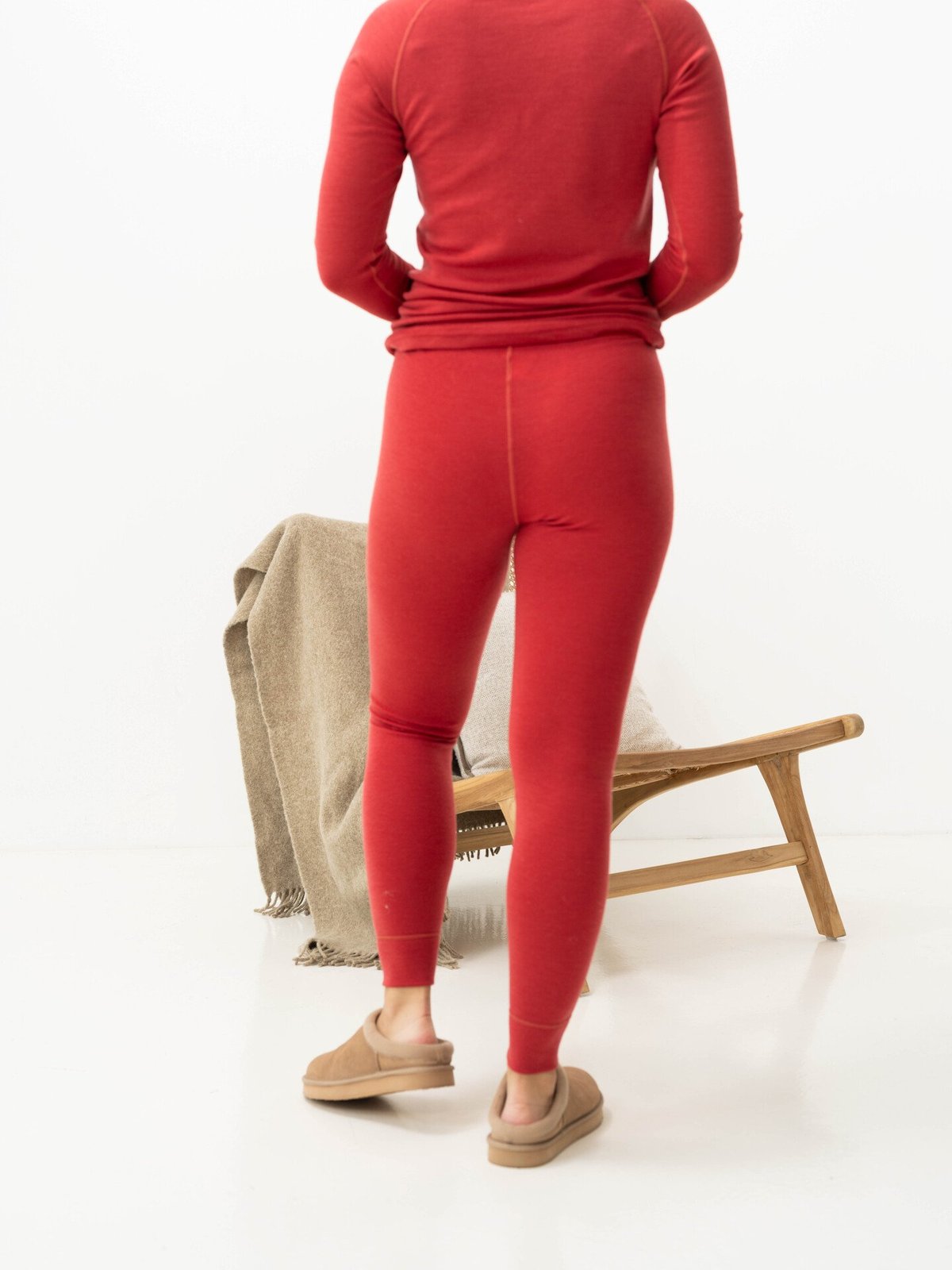 Devold Expedition Merino 235 Longs Woman Rød